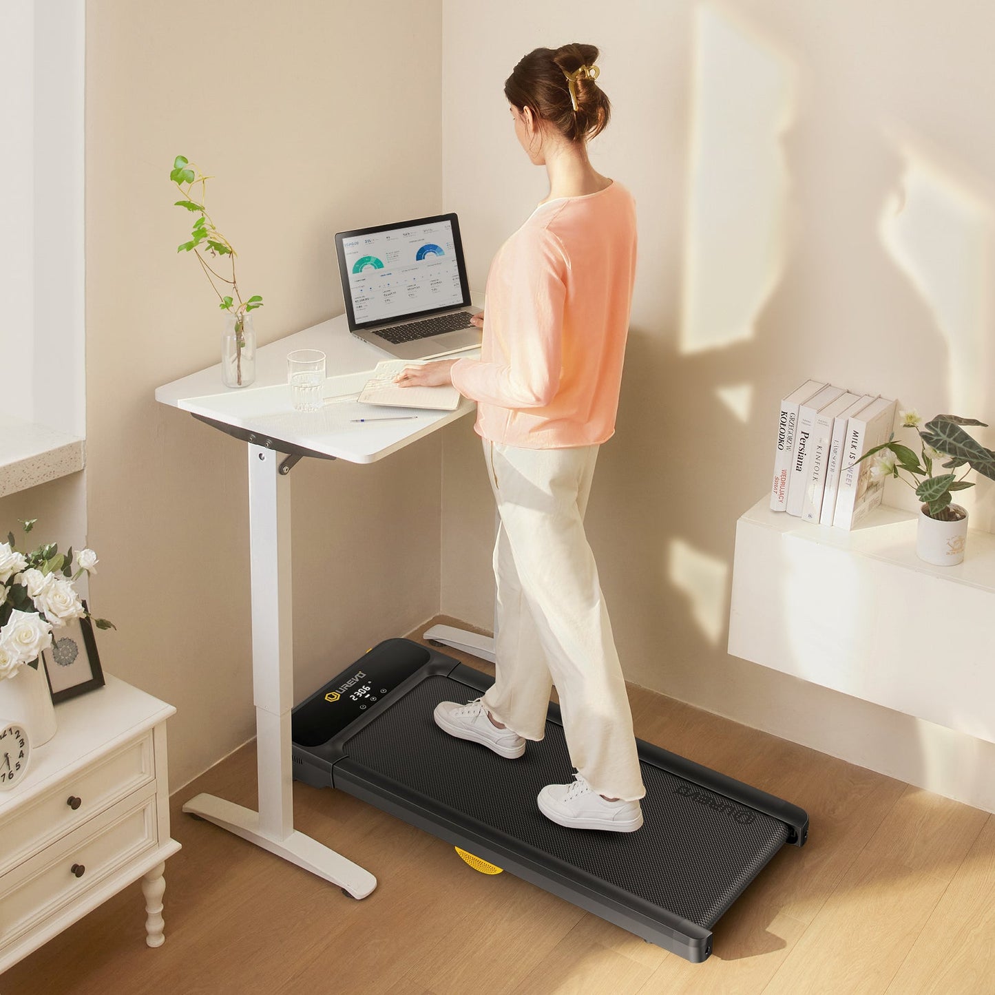 Elevate Your Fitness with the UREVO SpaceWalk E5 Treadmill - Walking Pad IE - Ireland