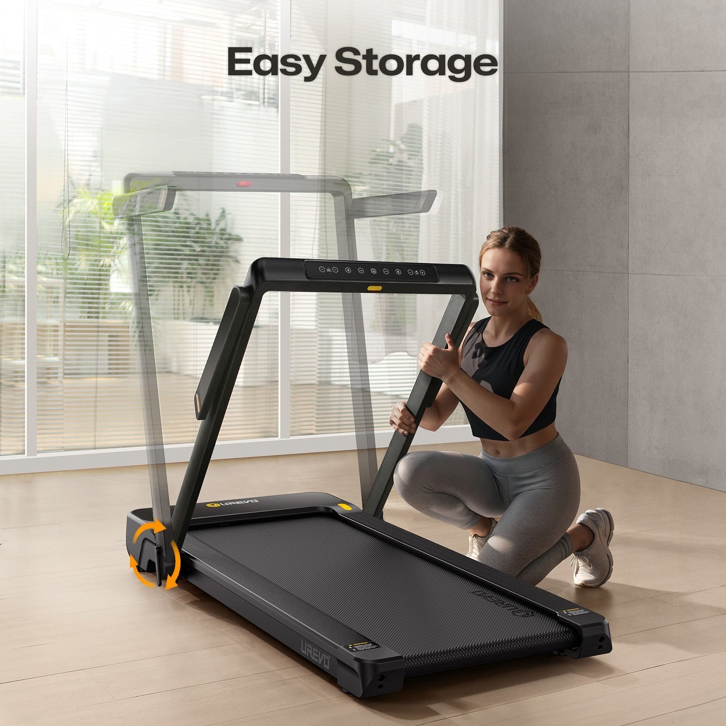 Elevate Your Fitness with the UREVO Strol 1 Pro Treadmill! - Walking Pad IE - Ireland