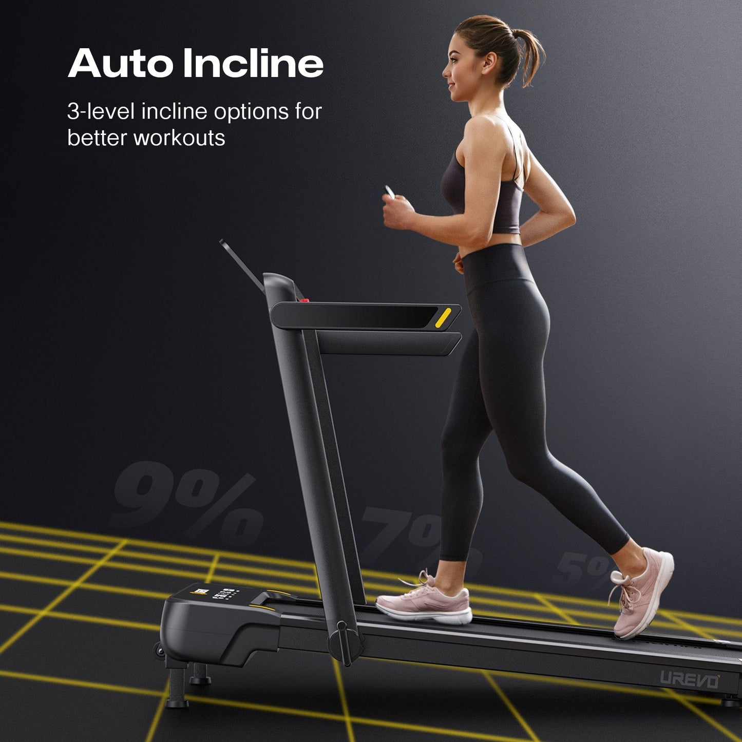 Elevate Your Fitness with the UREVO Strol 1 Pro Treadmill! - Walking Pad IE - Ireland