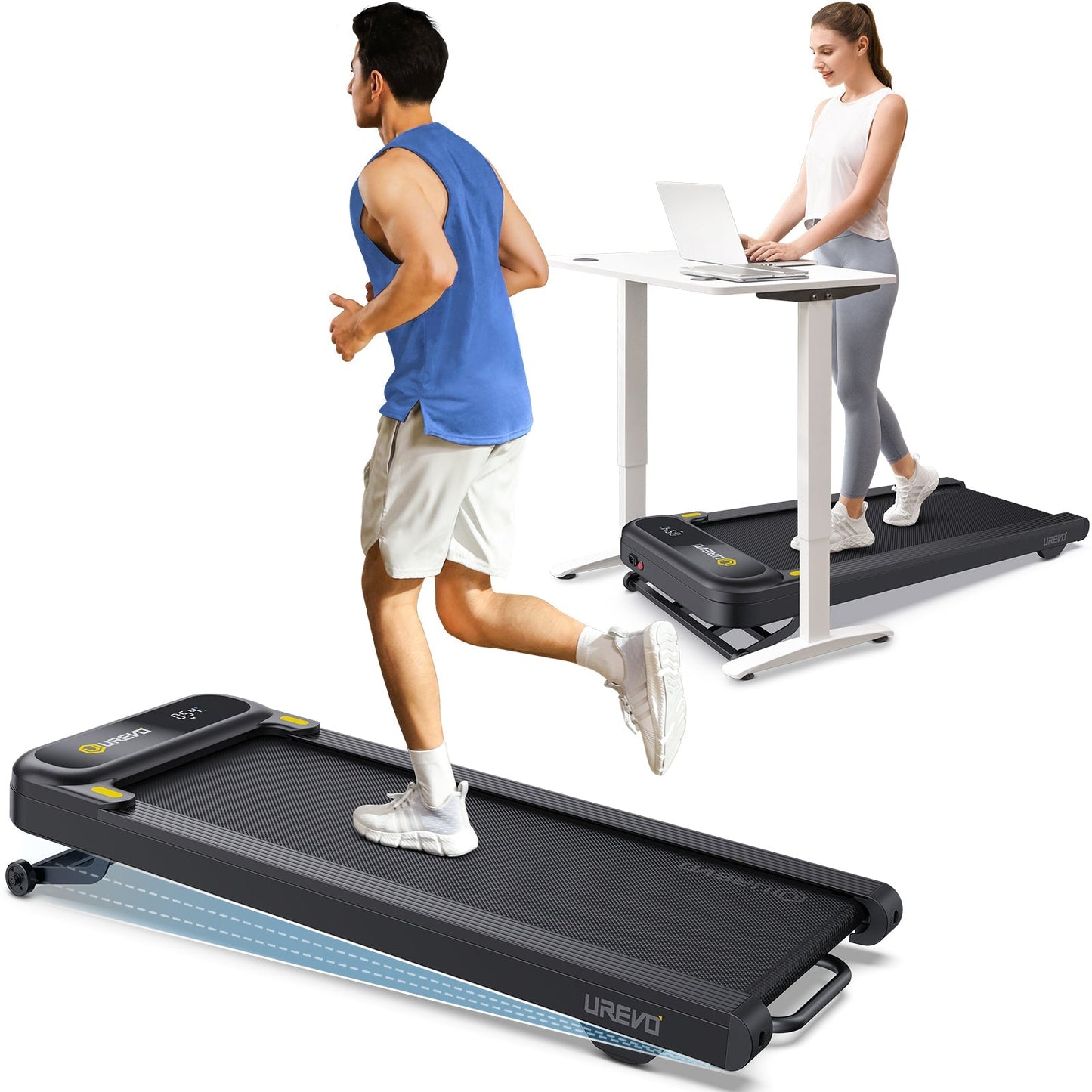 Experience the UREVO SpaceWalk E3 Treadmill: Your Ultimate Fitness Companion! - Walking Pad IE - Ireland