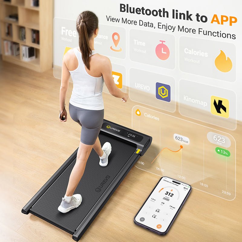 Experience the UREVO SpaceWalk E3 Treadmill: Your Ultimate Fitness Companion! - Walking Pad IE - Ireland