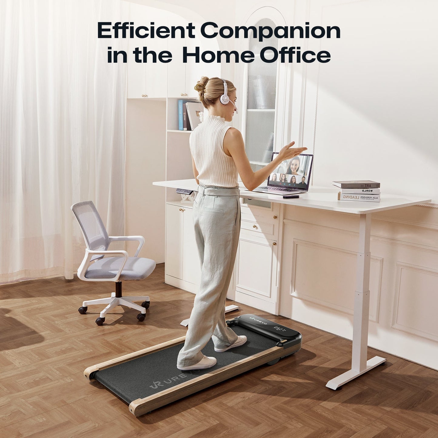 Experience the UREVO SpaceWalk E4 Treadmill: Your Perfect Workout Companion! - Walking Pad IE - Ireland