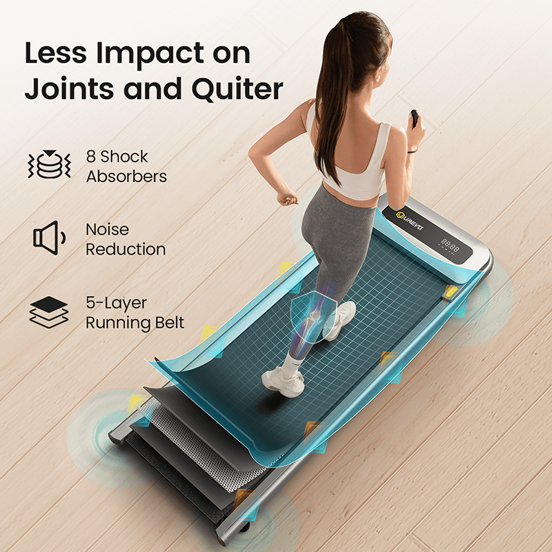 Experience the UREVO Strol U1 Treadmill: Your Ultimate Fitness Companion! - Walking Pad IE - Ireland