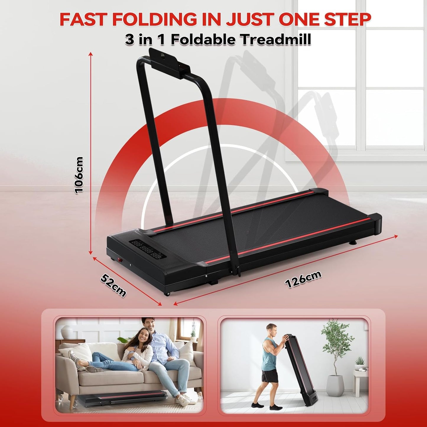 Sperax Big Run Walking Pad Treadmill - Your Path to Fitness - Walking Pad IE - Ireland