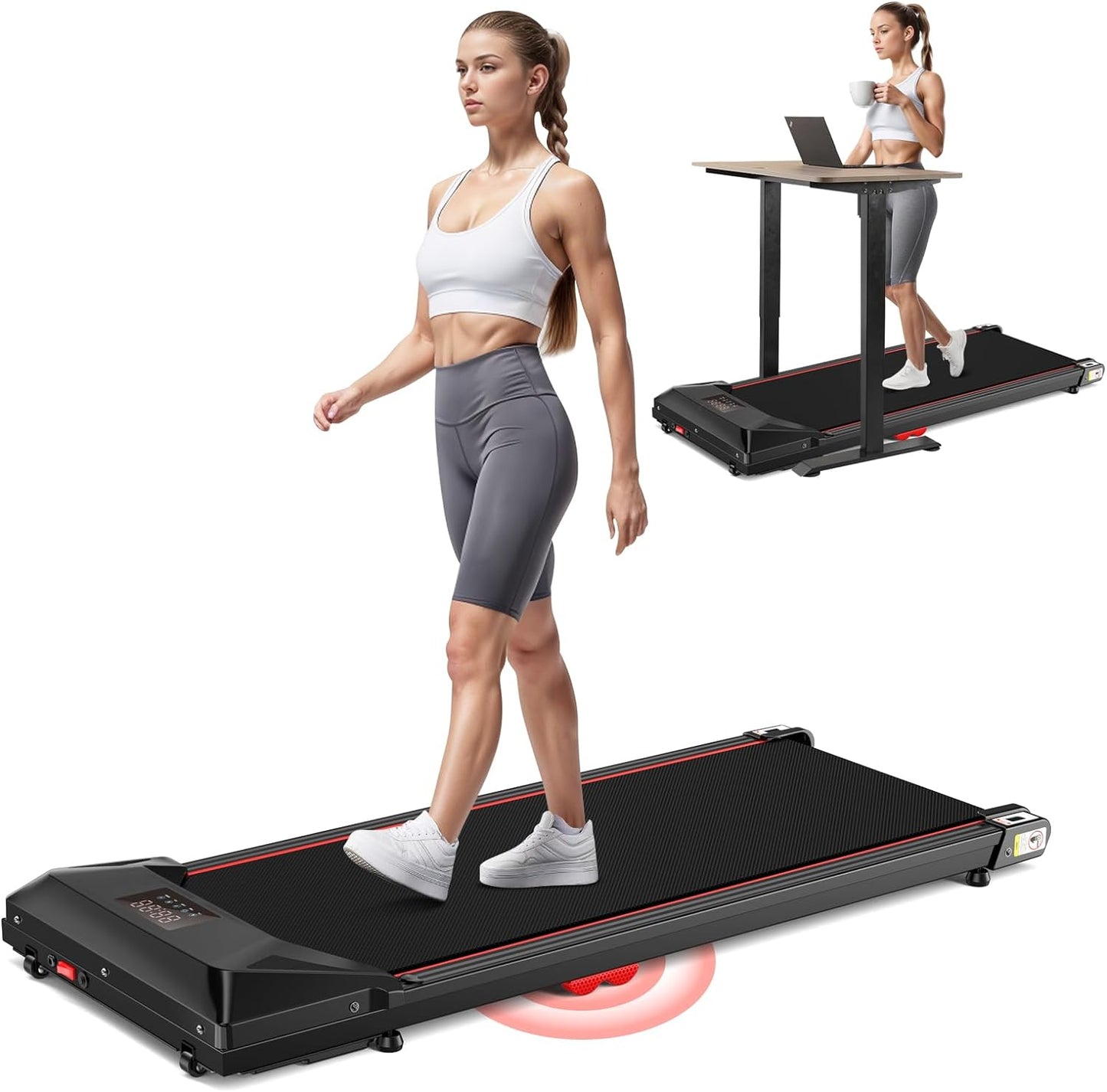 Sperax Deluxe Deck Treadmill - Elevate Your Fitness Journey! - Walking Pad IE - Ireland