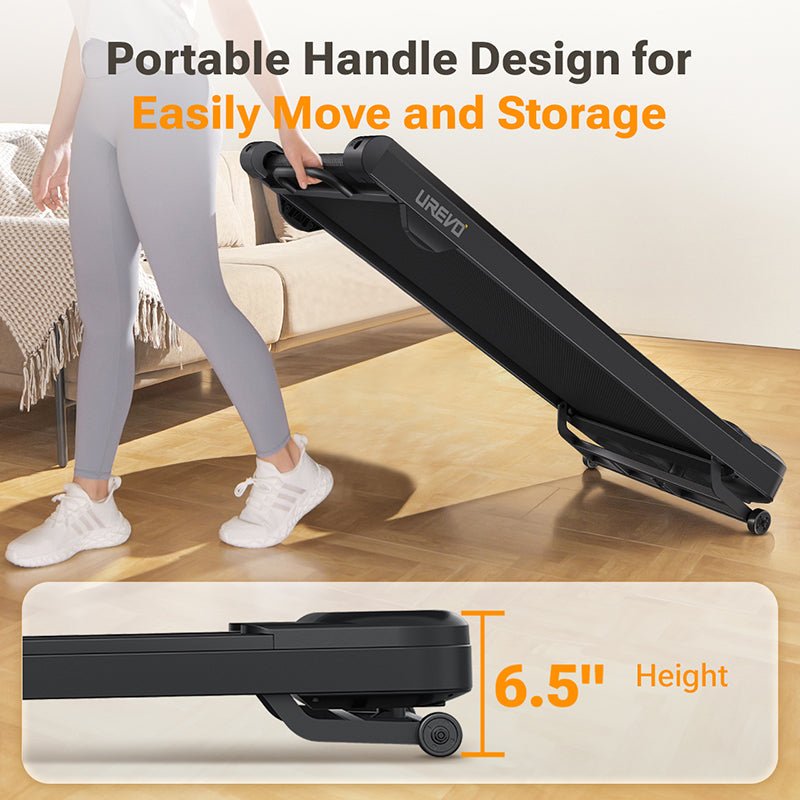 Ultimate UREVO SpaceWalk 3S Folding Treadmill for Effortless Home Fitness - Walking Pad IE - Ireland