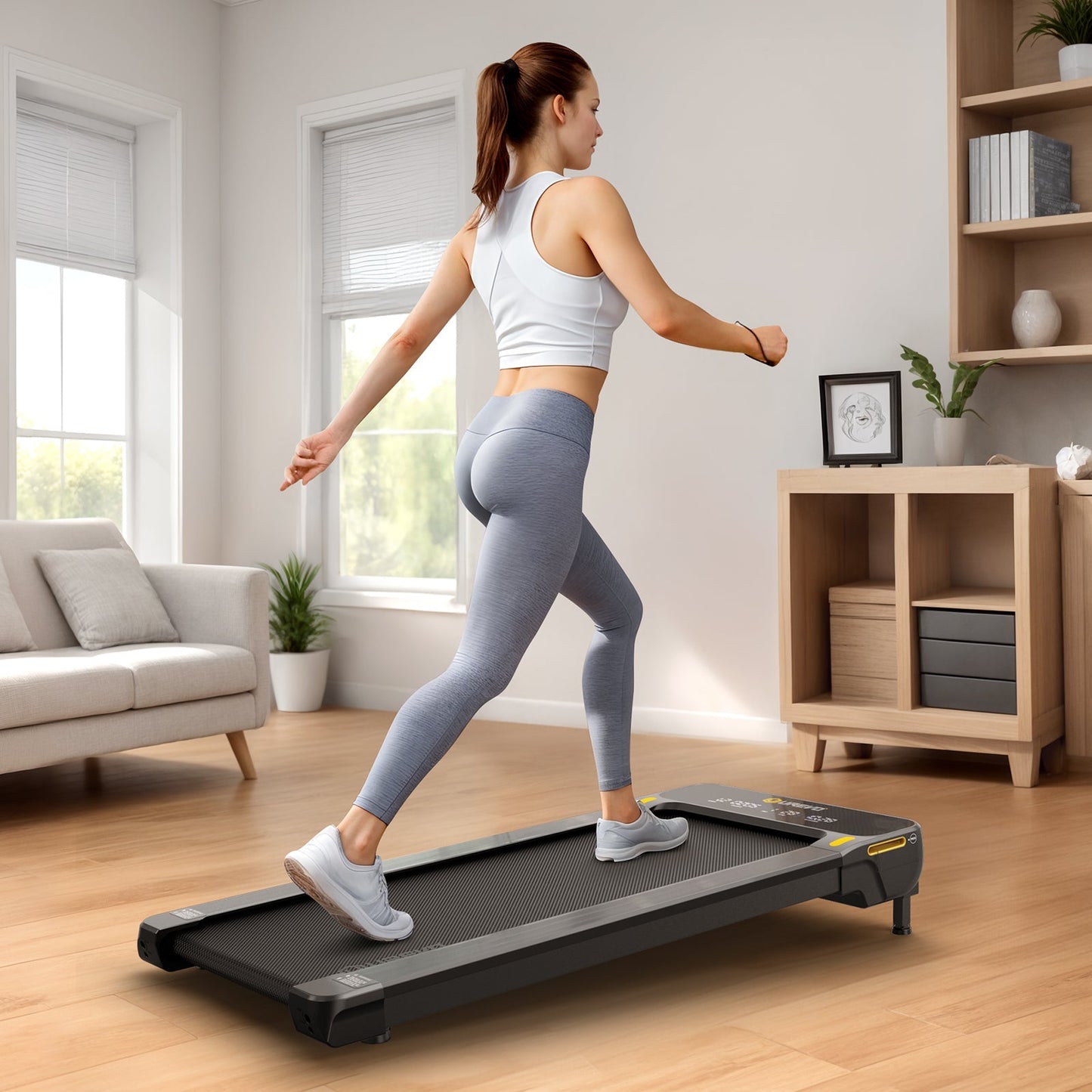 UREVO SpaceWalk 2 Ultra - Compact Treadmill for Effortless Home Workouts - Walking Pad IE - Ireland