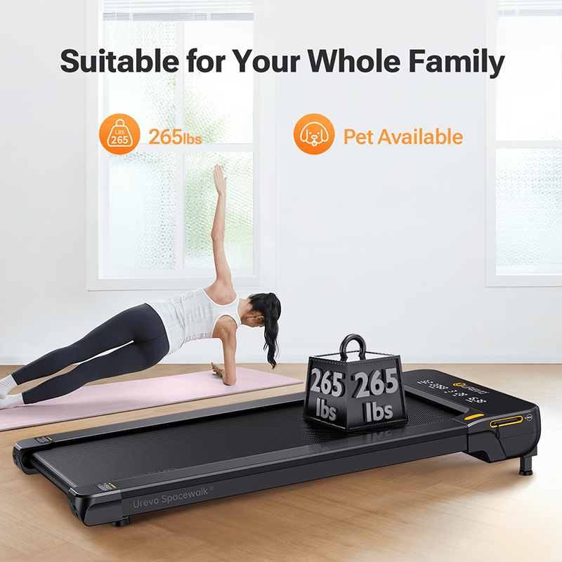 UREVO SpaceWalk 2 Ultra - Compact Treadmill for Effortless Home Workouts - Walking Pad IE - Ireland