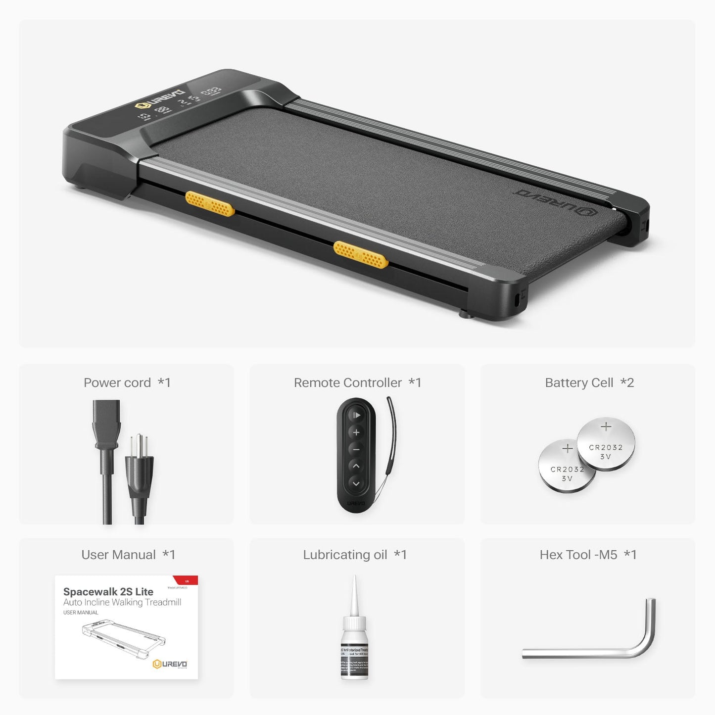 UREVO Spacewalk 2S Ultra - Light Treadmill for Effortless Home Workouts - Walking Pad IE - Ireland