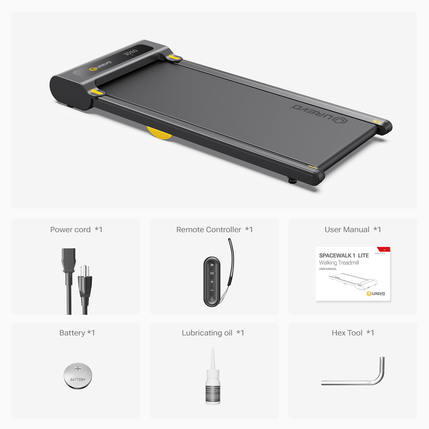 UREVO SpaceWalk Lite Folding Treadmill - Your Compact Workout Companion! - Walking Pad IE - Ireland