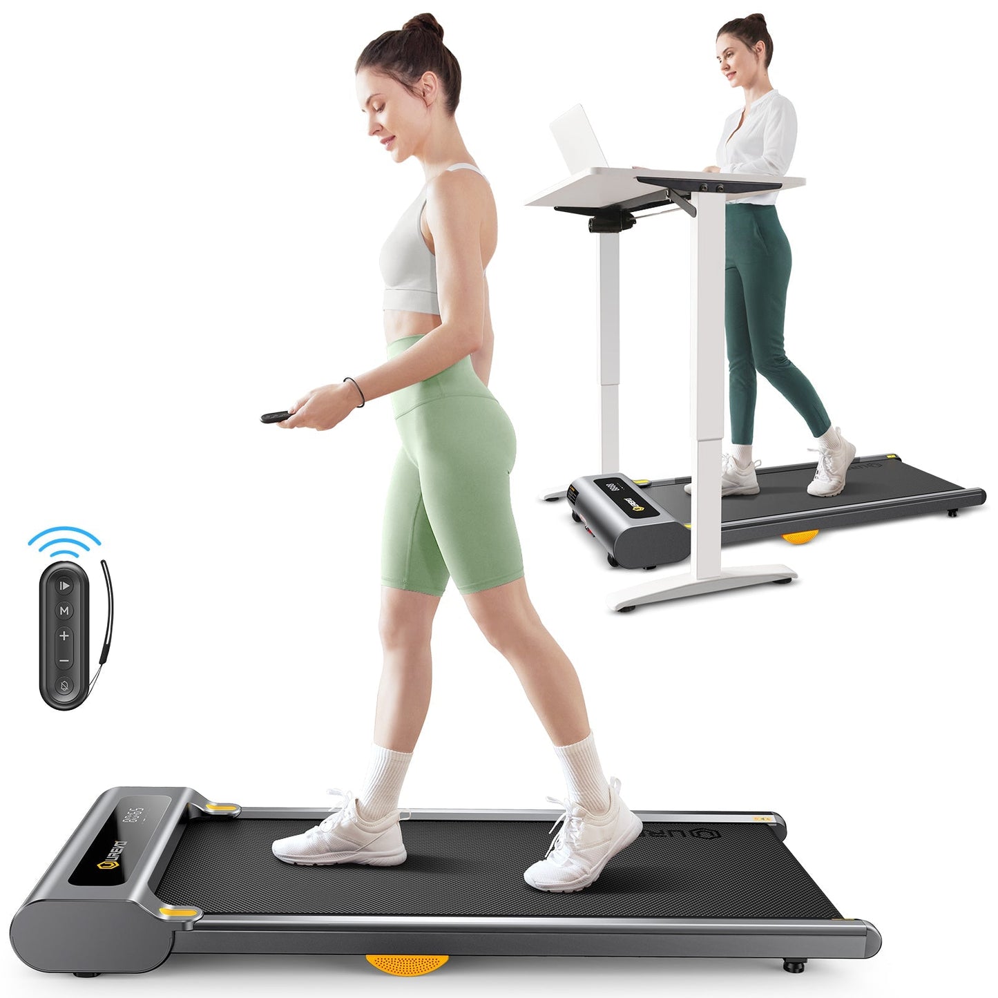 UREVO SpaceWalk Lite Folding Treadmill - Your Compact Workout Companion! - Walking Pad IE - Ireland