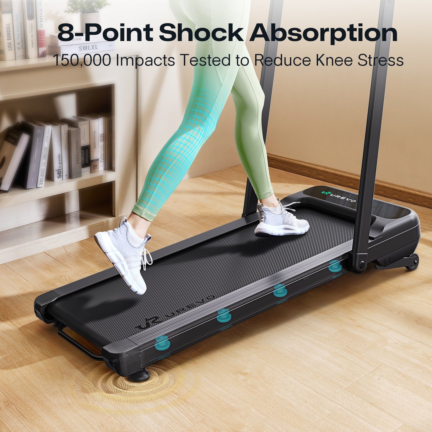 UREVO Strol 2S Pro Folding Treadmill - Your Ultimate Fitness Companion! - Walking Pad IE - Ireland
