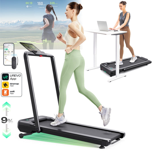 UREVO Strol 2S Pro Folding Treadmill - Your Ultimate Fitness Companion!