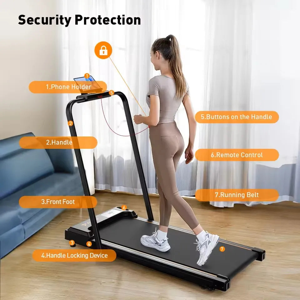 C1 Pro Walking Pad Treadmill Ireland | 2.7HP Foldable Electric Treadmill | 300lbs Capacity