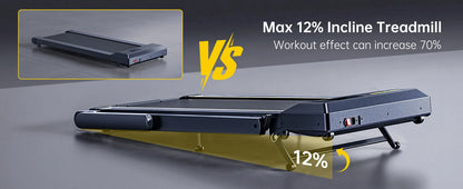 Walking Pad Treadmill with 12% incline