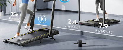 Walking Pad Treadmill with 12% incline