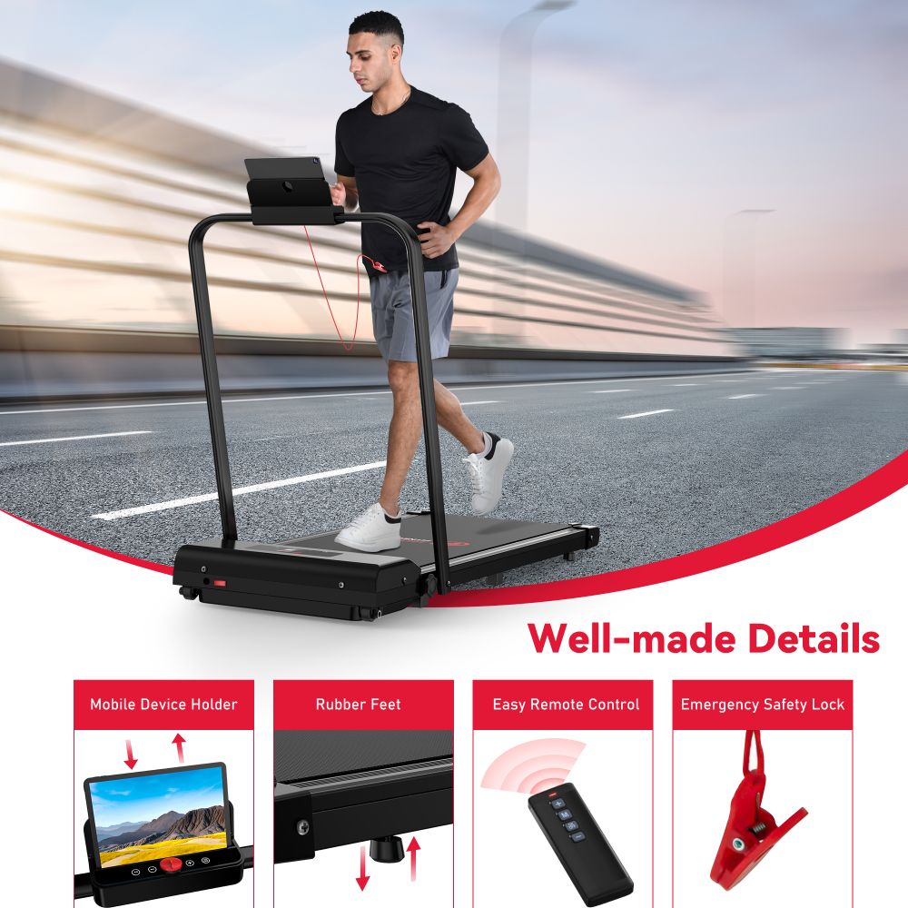 C1 Treadmill - Adjustable Speed Range 1-10 KM/H for Your Perfect Workout