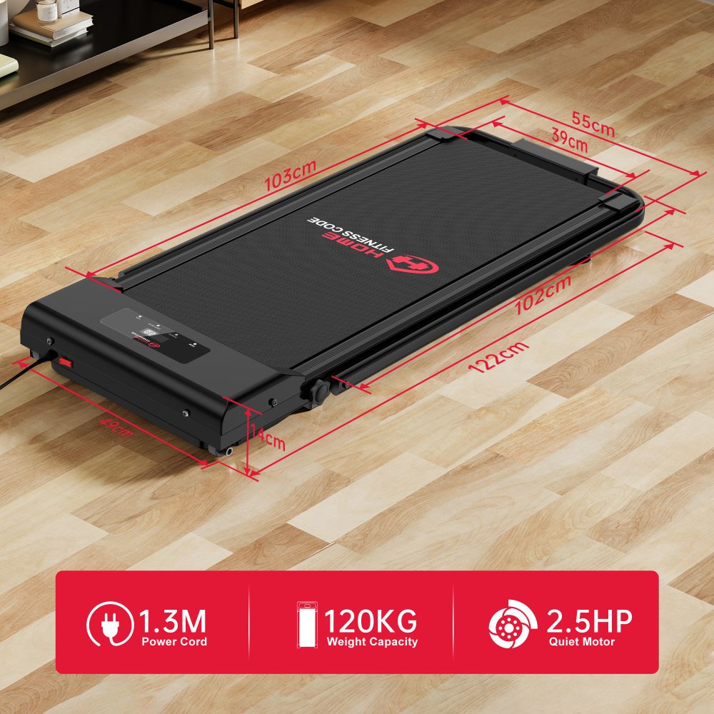 Compact C1 Folding Treadmill - Adjustable Speed 1 - 10 KM/H for Your Home Workout - Walking Pad IE - Ireland
