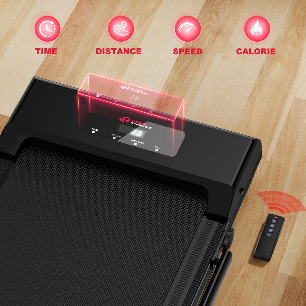 Compact C1 Folding Treadmill - Adjustable Speed 1 - 10 KM/H for Your Home Workout - Walking Pad IE - Ireland