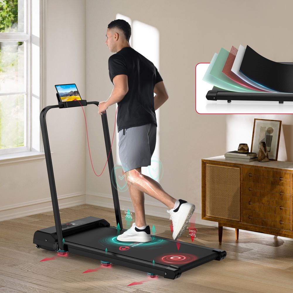 Compact C1 Folding Treadmill - Adjustable Speed 1 - 10 KM/H for Your Home Workout - Walking Pad IE - Ireland
