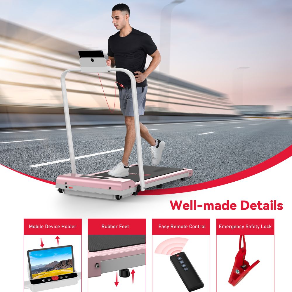 Compact C1 Folding Treadmill - Adjustable Speed 1 - 10 KM/H for Your Home Workout - Walking Pad IE - Ireland