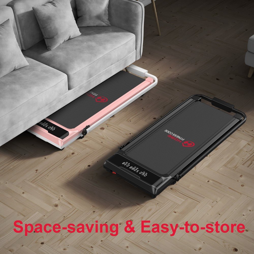Compact Q2 Pro Folding Treadmill – Adjustable Speed Range of 1 - 10 KM/H - Walking Pad IE - Ireland
