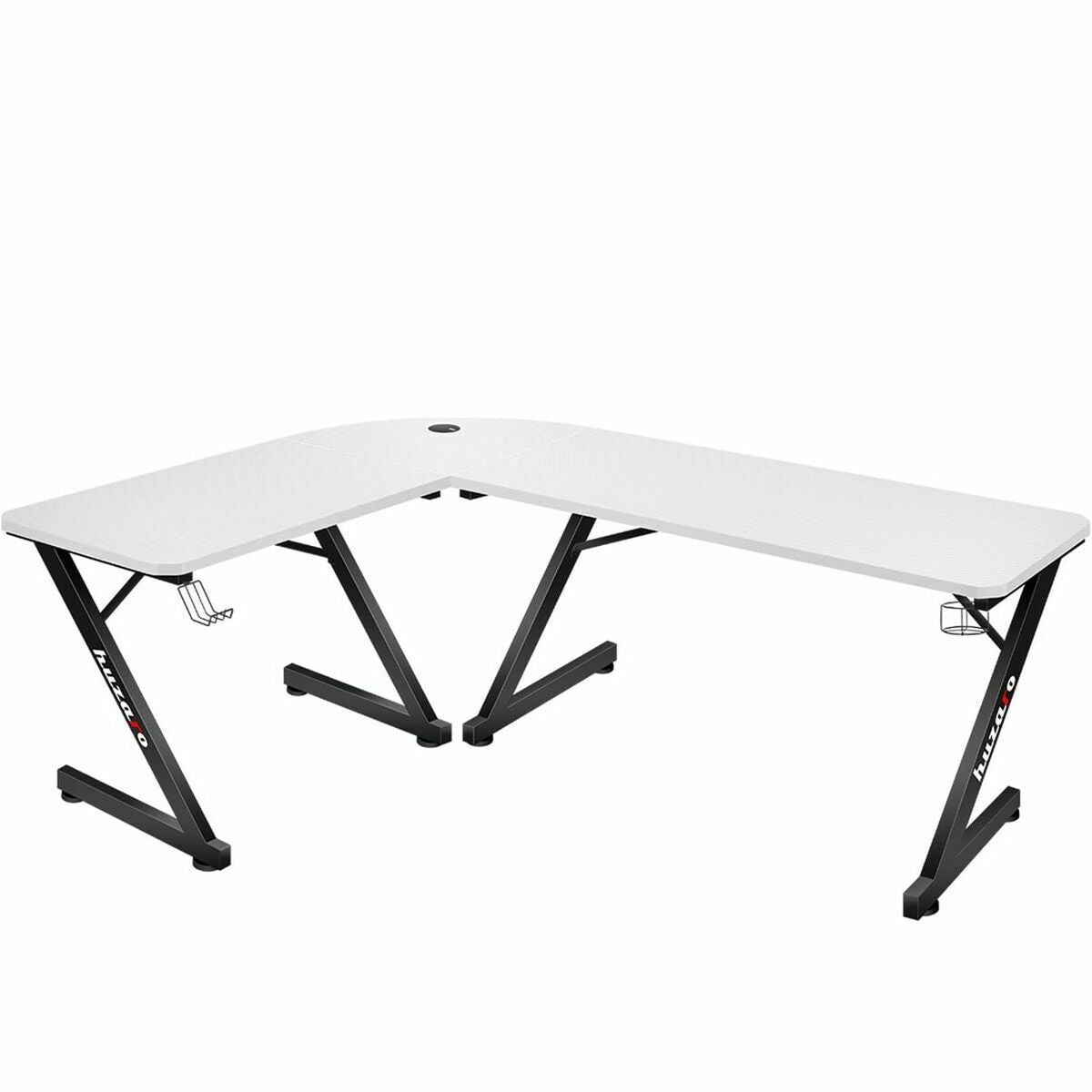 Desk Gaming Huzaro HERO 7.0 White Metal (Refurbished A) - Walking Pad IE - Ireland