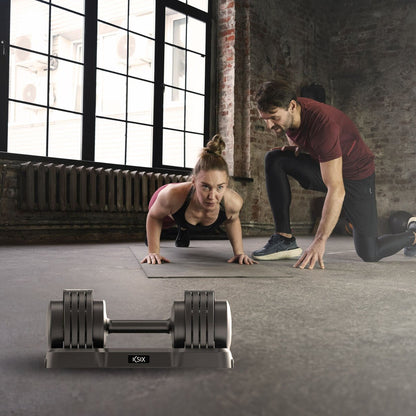 Dumbbells KSIX Black - Walking Pad IE - Ireland