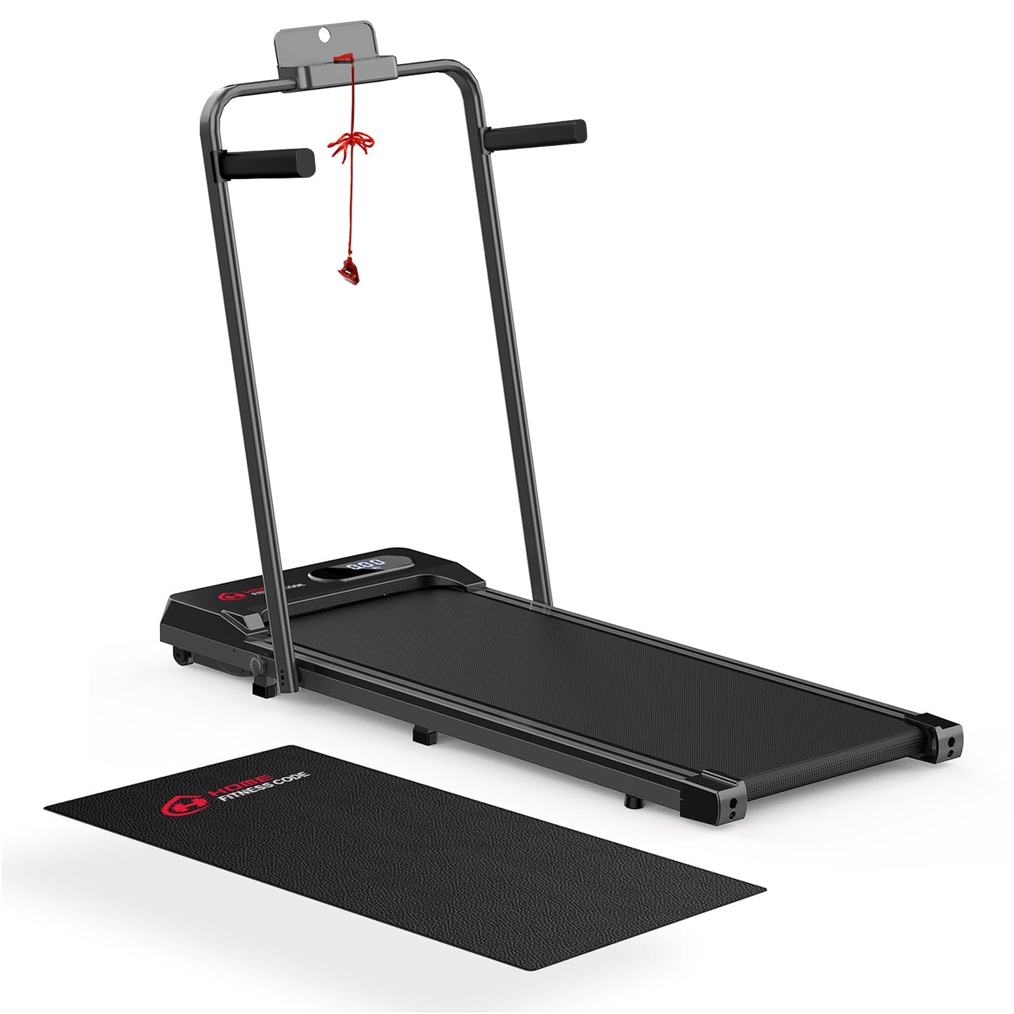 Compact Folding Treadmill S1 - Adjustable Speed 1-6 KM/H for Convenient Home Workouts