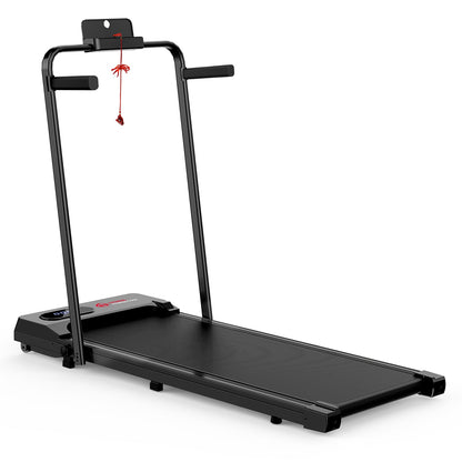 Compact Folding Treadmill S1 - Adjustable Speed 1-6 KM/H for Convenient Home Workouts