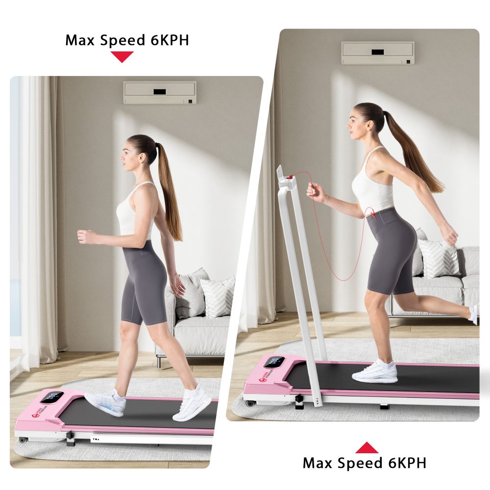 Compact Folding Treadmill S1 - Adjustable Speed 1-6 KM/H for Convenient Home Workouts