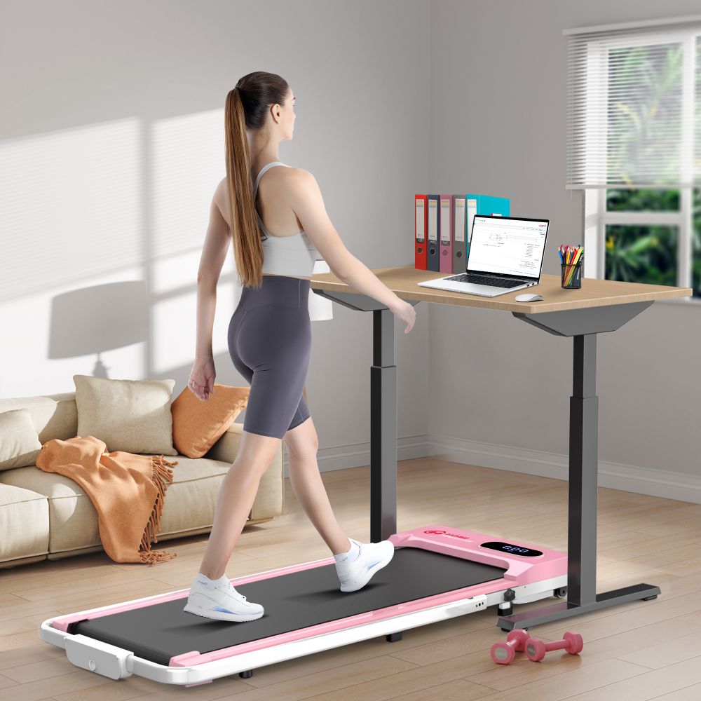 Compact Folding Treadmill S1 - Adjustable Speed 1-6 KM/H for Convenient Home Workouts