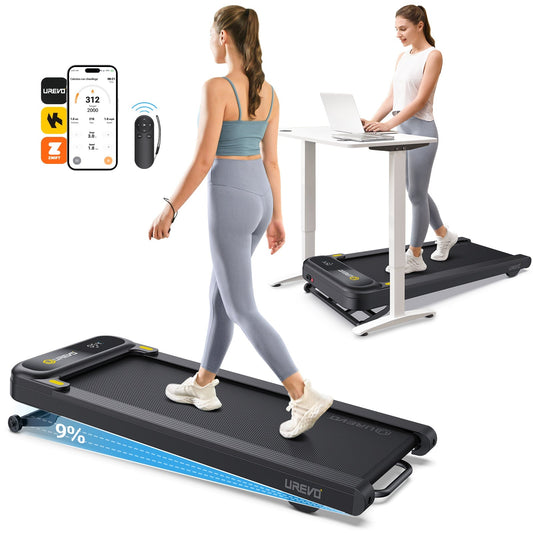 Ultimate UREVO SpaceWalk 3S Folding Treadmill for Effortless Home Fitness - Walking Pad IE - Ireland