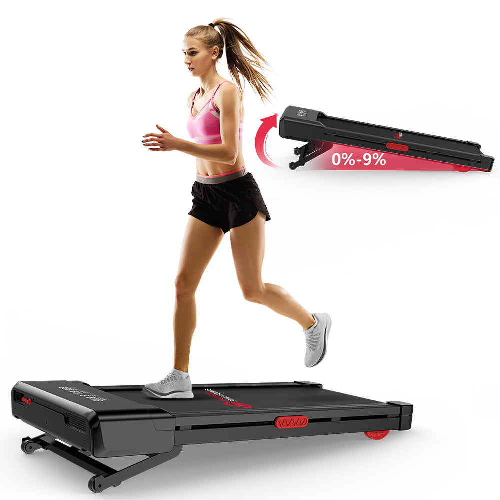 Elevate Your Workout with the Y1 Treadmill: 0-9% Auto Incline & Adjustable Speed from 1-10 KM/H