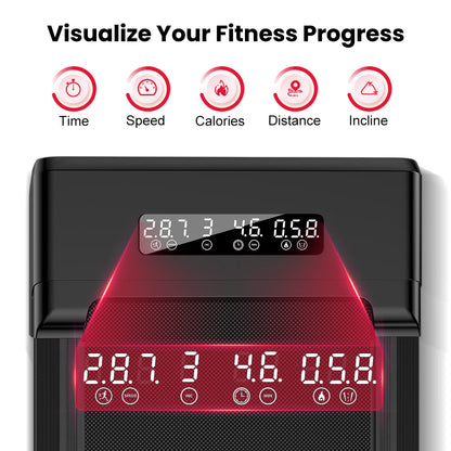 Elevate Your Workout with the Y1 Treadmill: 0-9% Auto Incline & Adjustable Speed from 1-10 KM/H